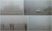 कोहरे की सफेद चादर से ढका वाराणसी, इलाहाबाद समेत यूपी का कई हिस्सा