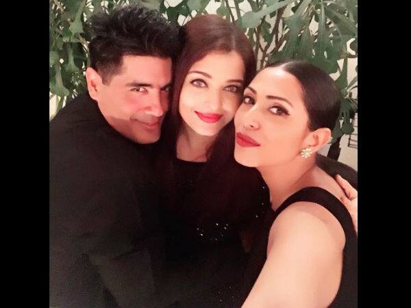 मनीष के साथ ऐश्वर्या राय की ये तस्वी र इंस्टाग्राम पर देखने को मिली है.