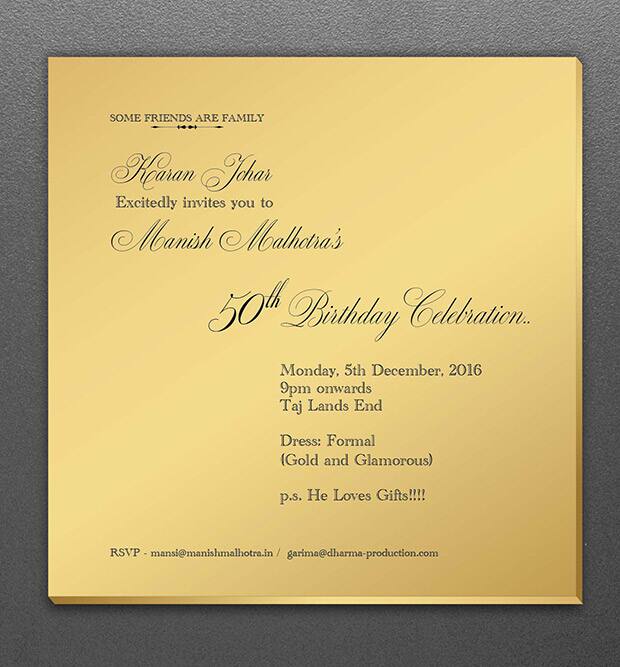 check-out-karan-johars-specially-designed-golden-invite-for-manish-malhotra