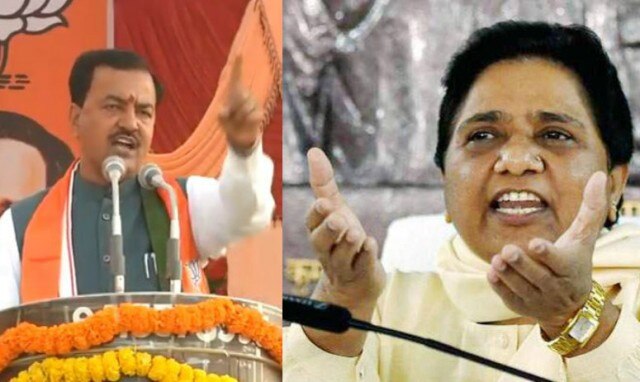 Deputy Cm Keshav Prasad Maurya Attacks On Bsp Supremo Mayawati यूपी: डिप्टी सीएम केशव प्रसाद मौर्य का BSP सुप्रीमो पर हमला, 'गलत नहीं किया तो घबरा क्यों रही हैं मायावती'