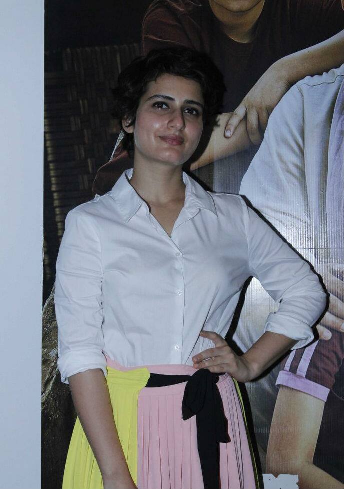 फिल्म में पहलवान गीता फोगट की भूमिका निभा रहीं, फातिमा ने कहा, 