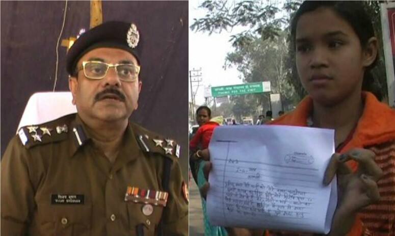 13 Year Old Girl Demanding Euthanasia In Varanasi Uttar Pradesh वाराणसी: इच्छा मृत्यु की मांग लेकर IG ऑफिस पहुंची 13 साल की मासूम