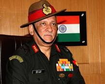 सीमा पार आतंकवाद का \'ठोस\' जवाब देंगे: बिपिन रावत