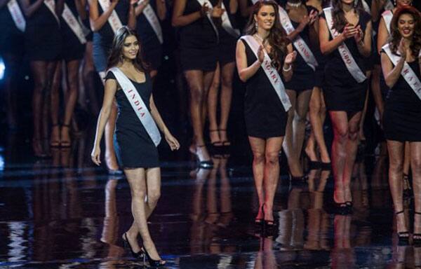 मिस इंडिया प्रियदर्शिनी चटर्जी टॉप 10 में जगह नहीं बना पाईं. 