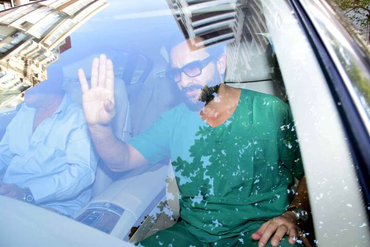 बेटे तैमूर के जन्म के बाद सैफ अली खान की पहली झलक.