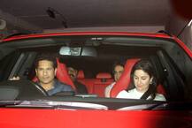 Dangal: बेटी सारा और पत्नी के साथ सचिन ने देखी फिल्म, फोगट फैमिली भी स्क्रीनिंग पर पहुंची 