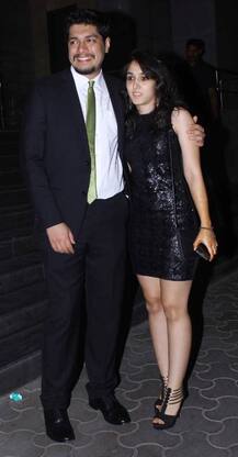 पापा की फिल्म \'दंगल\' देखने पहुंचे इरा और जुनैद