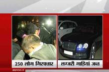 वडोदरा: दारू पार्टी पर छापा, IPL के पूर्व चेयरमैन, 100 से ज्यादा महिलाओं समेत 250 अरेस्ट