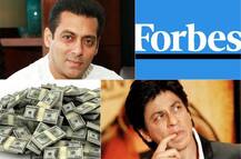 फोर्ब्स के 100 धनवानों की सूची में सलमान ने शाहरुख को पछाड़ा