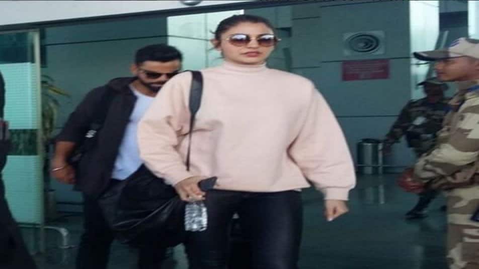 Anushka Sharma And Virat Kohli In Uttarakhand उत्तराखंड की वादियों में छुट्टियां मनाने पहुंचे विराट और अनुष्का