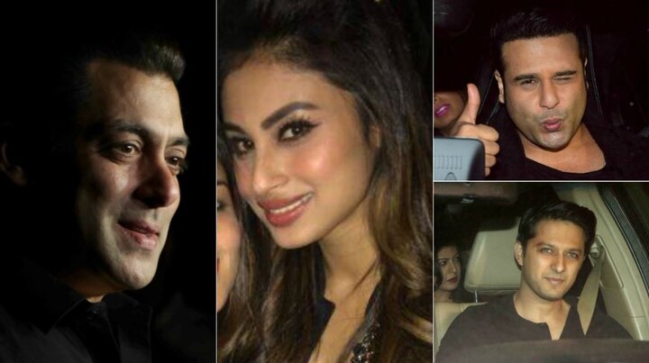 आज बॉलीवुड के दबंग सलमान खान का जन्मदिन है. आज वो अपना 51वां जन्मदिन मना रहे हैं. ‘मैंने प्यार किया’, ‘अंदाज अपना-अपना’, ‘हम आपके हैं कौन’, ‘दबंग’ और ‘बजरंगी भाईजान’ जैसी सुपरहिट फिल्में देने वाले सलमान खान अब तक करीब 100 फिल्मों में काम कर चुके हैं. सलमान खान की बर्थडे पर उनकी तरफ से इंडस्ट्री के तमाम सितारों को बुलाया था. जिसमें टीवी जगत की हस्तियां भी पहुंची थीं. आगे की स्लाइड्स में देखें सलमान की पार्टी में आए टीवी सितारे...