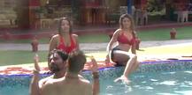 BB10: पूल पार्टी में दिखा मनु-मनवीर और नितिभा-मोनालिसा का \'दोस्ताना\'