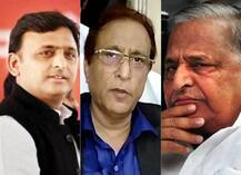 सपा का दंगल जारी: अखिलेश-मुलायम के बीच सुलह कराएंगे आज़म खान !