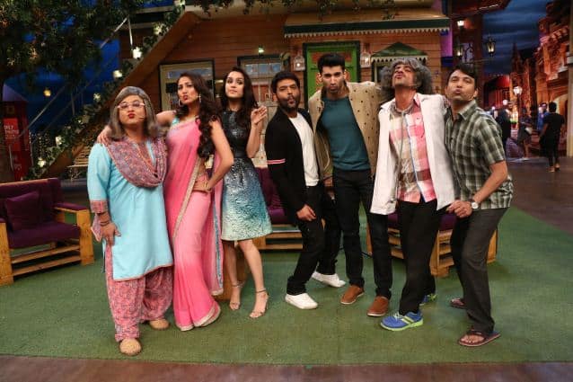 कपिल शर्मा की पूरी टीम ने एक साथ तस्वीर क्लिक करवाई.