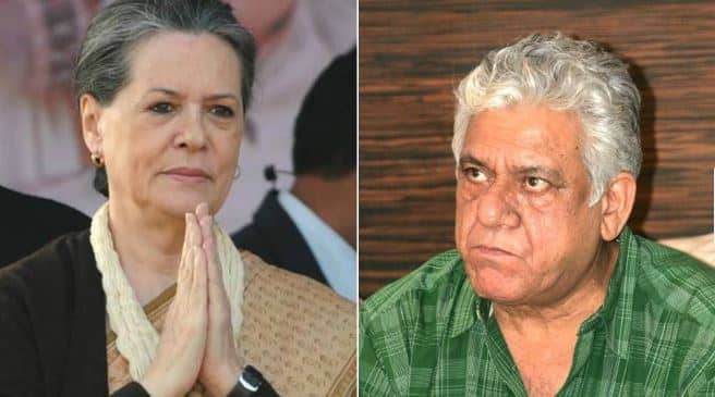 Congress Leader Sonia Gandhi Condoles Om Puris Demise सोनिया ने ओम पुरी के निधन पर जताया शोक