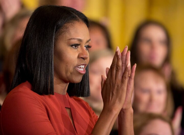 In Her Farewell Speech Emotional Lady Obama Says That Being First Lady Has Been The Greatest Honor Of Her Life आखिरी भाषण में भावुक हुईं मिशेल, बोलीं 'पहली महिला होना मेरे जीवन का सबसे बड़ा सम्मान'