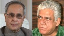 राष्ट्रपति प्रणब मुखर्जी ने ओम पुरी के निधन पर शोक जताया