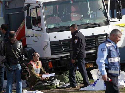 येरुशलम: 'आतंकी' हमले में ट्रक चालक ने ली 4 लोगों की जान