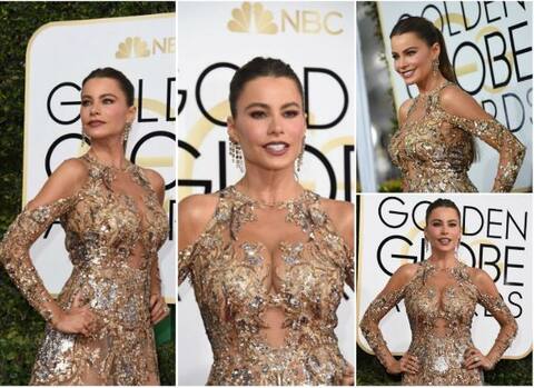 Golden Globes: सोफिया वरगारा पर थम गईं सबकी निगाहें, देखें तस्वीरें Golden Globes: सोफिया वरगारा पर थम गईं सबकी निगाहें, देखें तस्वीरें