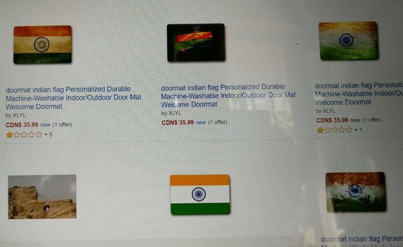 Sushma Swaraj Asks Amazon To Apologise For Insulting National Flag सुषमा स्वराज की फटकार, Amazon ने तिरंगे वाले डोरमैट्स वेबसाइट से हटाए