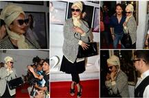 डब्बू रतनानी के कैलेंडर लॉन्च पर चुलबुले अंदाज की वजह से छा गईं रेखा, देखें PICS