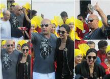 फिल्म प्रमोट करने दीपिका के साथ भारत आए विन डिजल, ट्रेडिशनल तरीके से हुआ Welcome