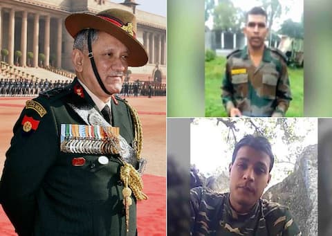 जवानों से बोले सेनाध्यक्ष रावत, ‘सोशल मीडिया से बचें, सीधे मुझसे शिकायत करें’ जवानों से बोले सेनाध्यक्ष रावत, ‘सोशल मीडिया से बचें, सीधे मुझसे शिकायत करें’