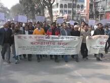 इलाहाबाद: डॉक्टर्स और केमिस्ट ने की डॉ बंसल के मर्डर केस की CBI जांच की मांग