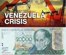 वेनेजुएला सरकार ने 500 से 20,000 बोलिवर के नये नोट जारी किए