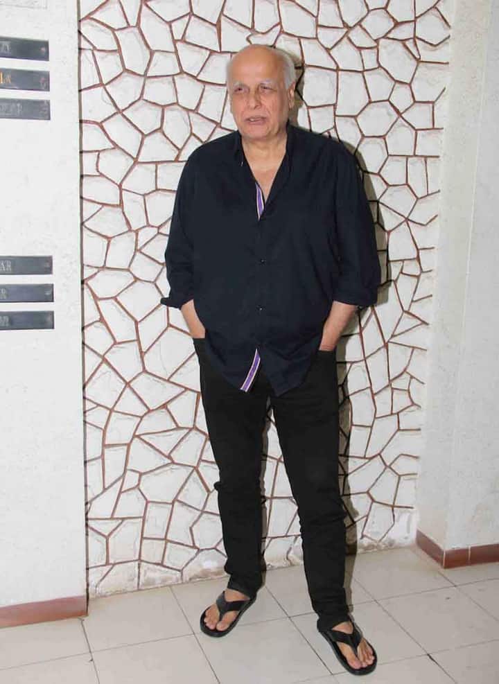 मशहूर निर्माता-निर्देशक महेश भट्ट भी पहुंचे. (Photo: Manav Mangalani)