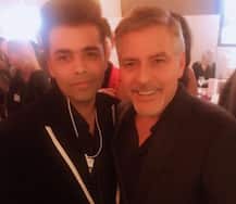 सांस्कृतिक लीडर बन दावोस पहुंचे करण जौहर ने जॉर्ज क्लूनी से की मुलाकात