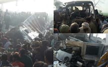 एटा स्कूल बस हादसा: तीन अधिकारियों सहित स्कूल के प्रिंसिपल और मैनेजर पर केस दर्ज