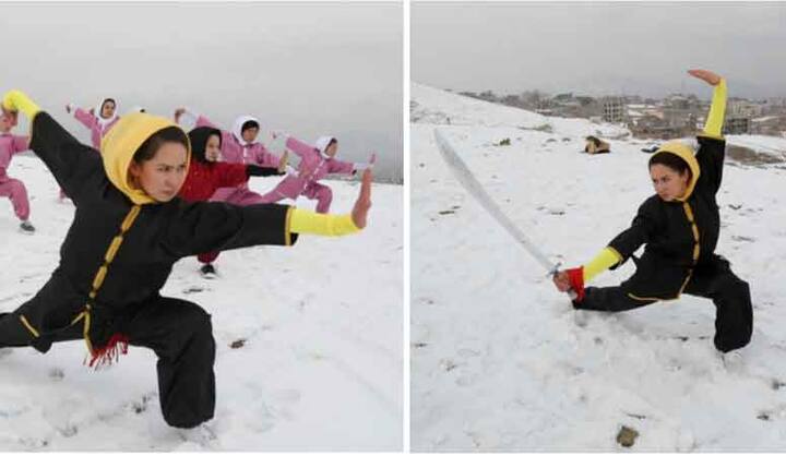 बीस साल की सीमा अज़ीमी अफगानिस्तान में लैंगिक समानता की लड़ाई बर्फीले पहाड़ों पर लड़ रही हैं.