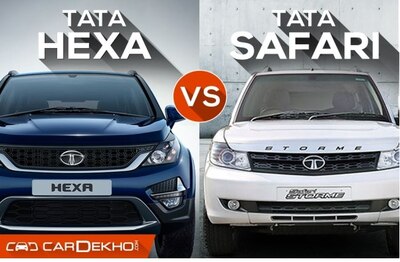 Sibling Showdown Tata Hexa Vs Tata Safari Storme Varicor400 ट ट ह क स Vs ट ट सफ र स ट र म व र क र400 क स च न ग आप