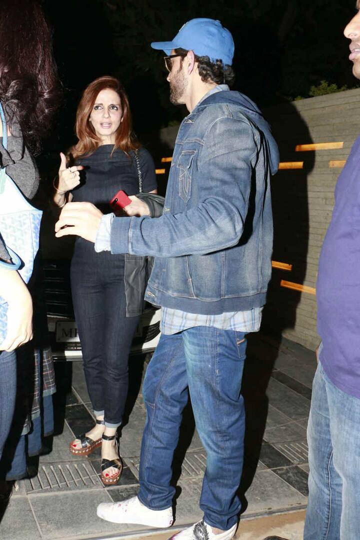 ये तस्वीरें इस बात की तरफ भी इशारा करती हैं कि इन दोनों के बीच अब सब कुछ ठीक है और ये दोनों सितारे जल्द ही साथ आ सकते हैं. (Photo: Manav Mangalani)