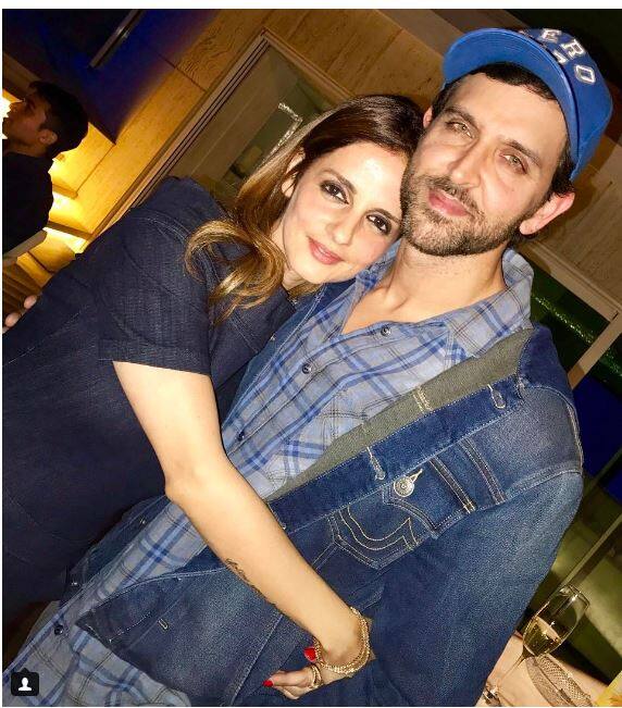 ये तस्वीर भी सुजैन ने अपनी इंस्टाग्राम पर पोस्ट की है और लिखा है- भारतीय सिनेमा में सबसे ज्यादा दिल को छू लेने वाला अभिनय ऋतिक! 'काबिल' आपको भावुक कर देगा. फिल्म की टीम यामी गौतम और संजय गुप्ता को बधाई. (Photo: Manav Mangalani)