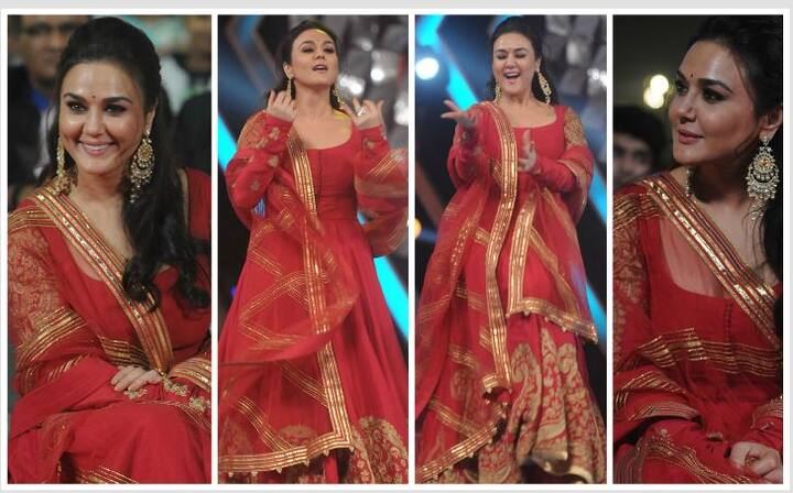 मुंबई पुलिस के सालाना समारोह ‘उमंग’ में बॉलीवुड अभिनेत्री आलिया भट्ट से लेकर माधुरी दीक्षित, शिल्पा शेट्टी, श्रद्धा कपूर, कैटरीना कैफ सहित बड़े सितारों ने शिरकत की. इस कार्यक्रम में बॉलीवुड अभिनेत्री प्रीति जिंटा भी पहुंची. (Photo: Manav Mangalani)