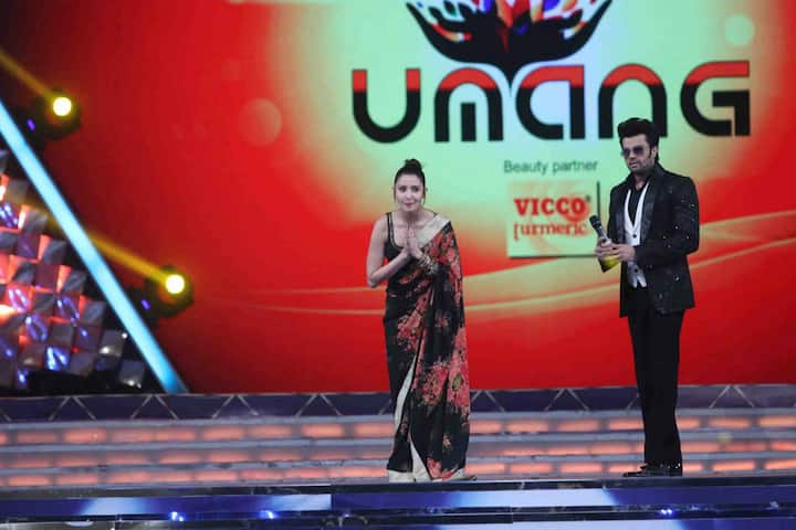 अनुष्का शर्मा और मनीष पॉल.