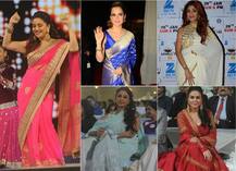 PICS: कंगना-कैटरीना से लेकर माधुरी-प्रीति जिंटा तक, \'उमंग\' में दिखा अभिनेत्रियों का ट्रेडिशनल अवतार
