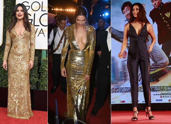 आजकल बॉलीवुड हसीनाएं अपने बोल्ड और ट्रेंडी अंदाज से हॉलीवुड हसीनाओं को भी मात कर रही हैं. इसीलिए तो हर इवेंट में कोई ना कोई हीरोइन ब्रा-लेस ड्रेस में दिख जाती है. 