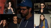 रितिक की फिल्म \'काबिल\' के प्रीमियर पर पहुंची ये दिग्गज बॉलीवुड हस्तियां, देखें तस्वीरें