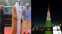 \'तिरंगे\' के रंग में रंगी दुनिया की सबसे ऊंची इमारत बुर्ज खलीफा