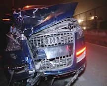 गाजियाबाद में तेज रफ्तार ऑडी ने ऑटो में मारी टक्कर, महिला समेत चार की मौत