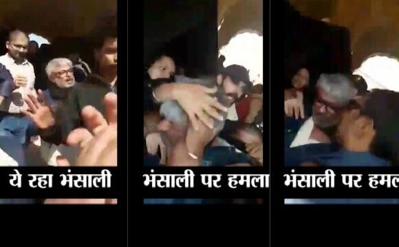 Sanjay Leela Bhansali Assaulted Padmavati Shooting Stalled By Protestors भंसाली से शूटिंग के सेट पर हुई बदसलूकी, 'पद्मावती' में इतिहास से छेड़छाड़ का आरोप