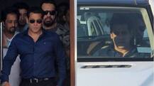 अदालत में बयान दर्ज करवाने के बाद मुंबई वापस लौटे सलमान खान, देखें तस्वीरें