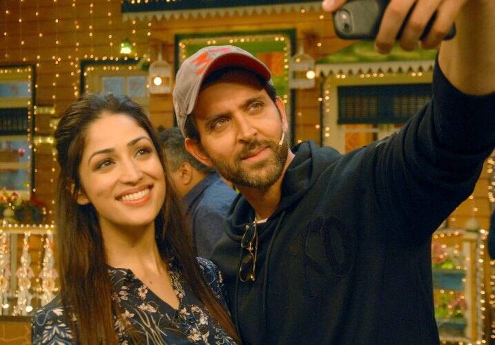 कबिल फिल्म की स्टार कास्ट यामी गौतम भी इस दौरान काफी खूबसूरत नजर आ रही थीं.