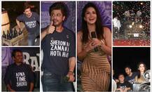 बिना अल्कोहल शाहरूख ने दी \'रईस\' की सक्सेज पार्टी, सनी लियोनी भी आईं नज़र, देखें Pics