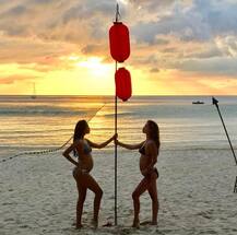 प्रेगनेंसी के लम्हों को इंस्टा पर संजो रही हैं लीज़ा