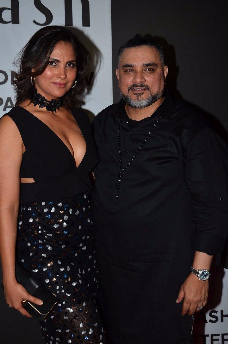 लैक्मे फैशन वीक की पार्टी में पहुंचीं लारा दत्ता