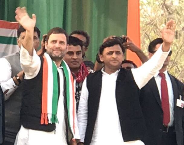 Akhilesh Rahul Kanpur Rally Rahul Gandhi Describes Scam As Sevacourageabilitymodesty कानपुर में बोले राहुल गांधी, 'मोदी मुर्दाबाद ना कहें, वोट के जरिए गुस्सा दिखाएं, SP-कांग्रेस की सरकार बनावें'